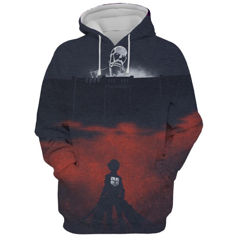Colossal Titan Attack On Titan Vol. 1 Hoodie - Attack On Titan 3D Graphic Hoodie