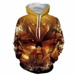 Eren Yeager Attack Titan Shift Hoodie - Attack On Titan Clothes Hoodie