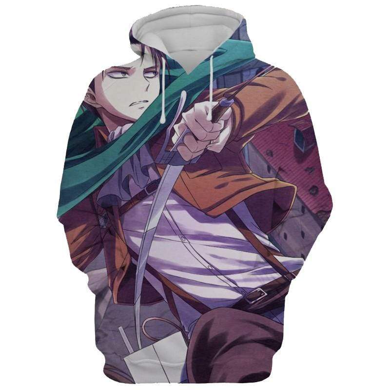 Levi First Apperance Hoodie - Attack On Titan 3D Hoodie Jumper | Attack ...