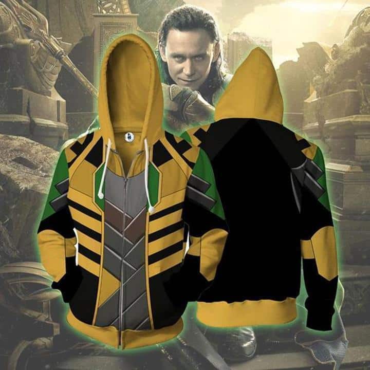 Avengers Infinity War Hoodie - Loki Jacket