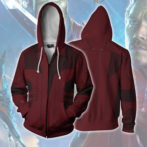 Avengers Infinity War Hoodie - Star Lord Hoodie Jacket