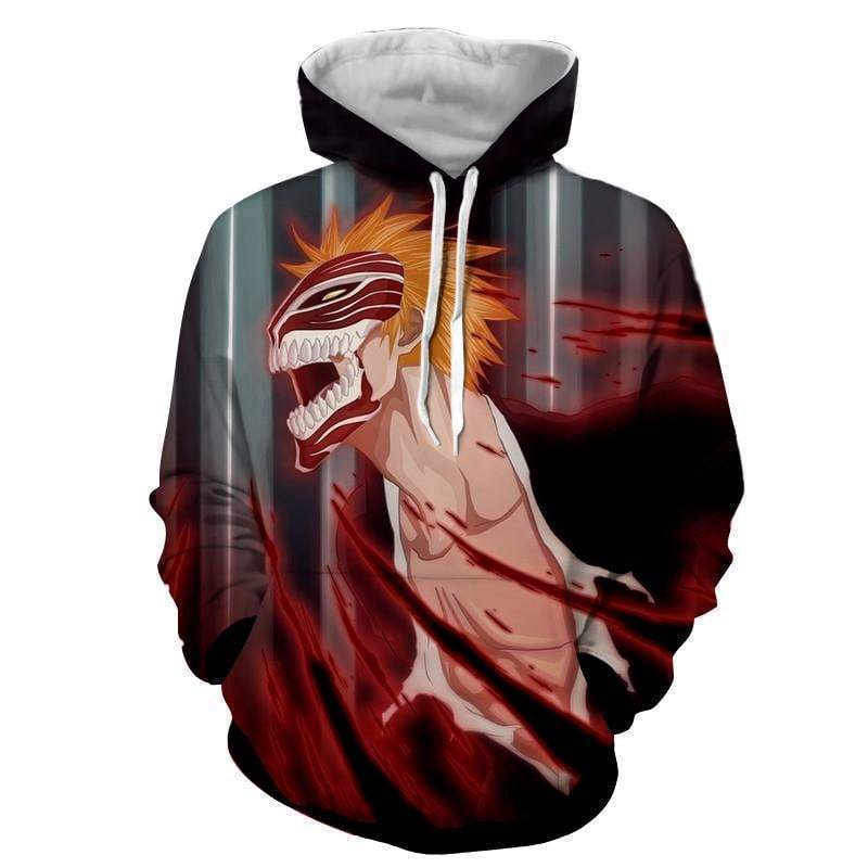 Bleach Hoodie - Hollow Mask Ichigo Hoodie