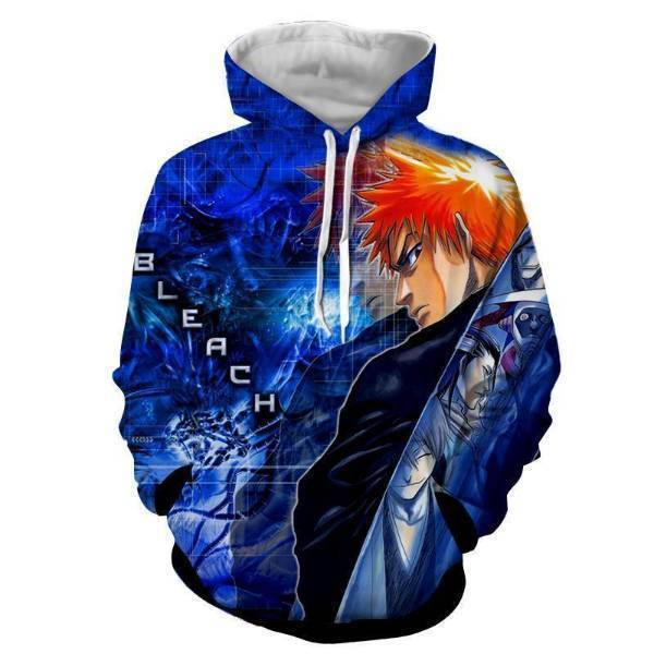 Bleach Hoodie - Shinigami Zangetsu Japanese Version Hoodie