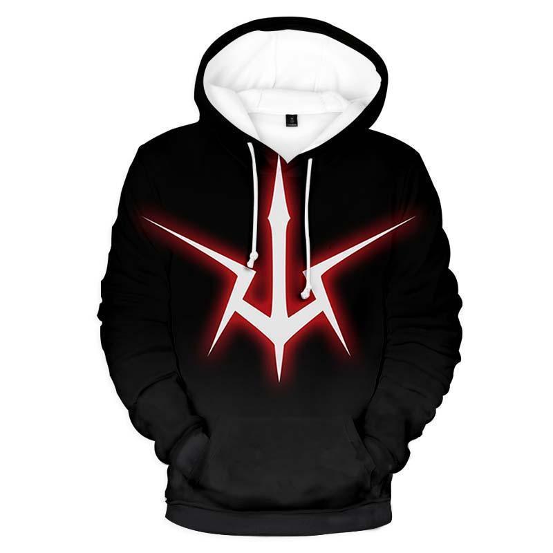 Code Geass Hoodie - Geass Symbol Manga 3D Graphic Hoodie