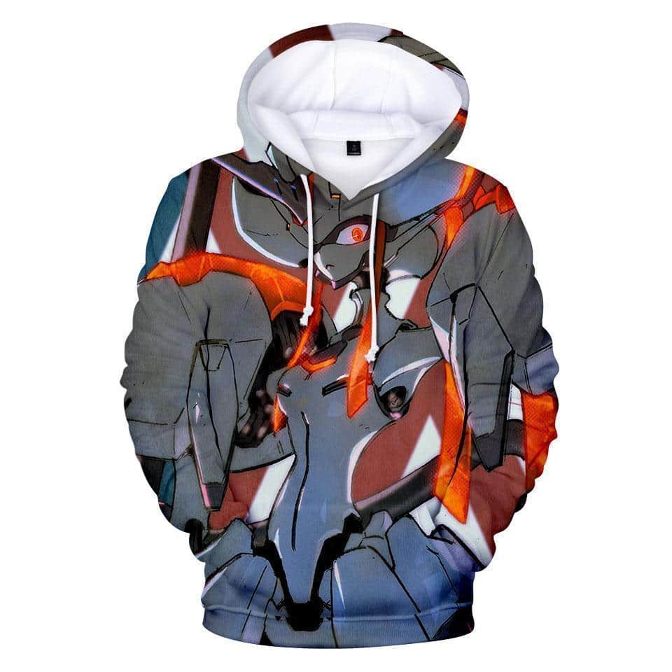 Darling In The Franxx Hoodie - Battle Strelizia Pullover Hoodie