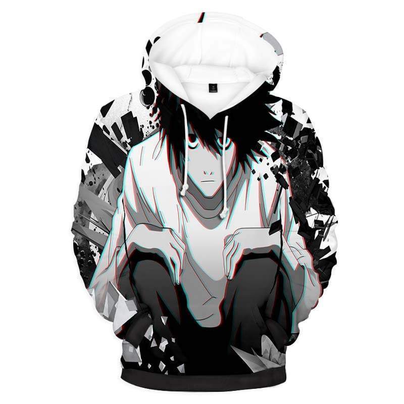 Death Note  L Lawliet Hoodie  - Death Note Hoodie Jacket