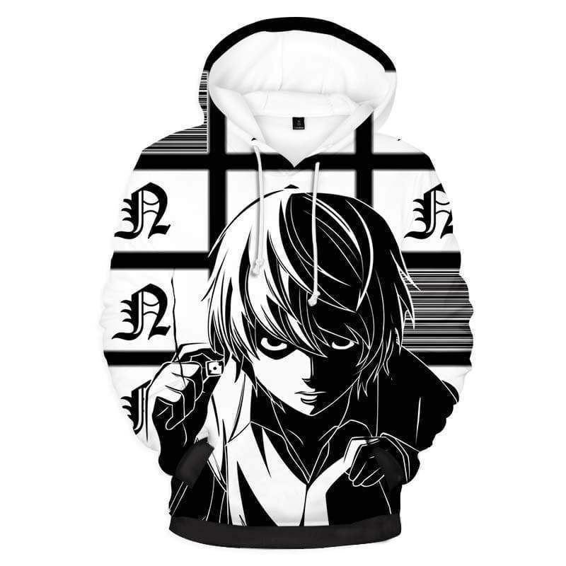 Nate River 'Near' And  Dice - Death Note Hoodie