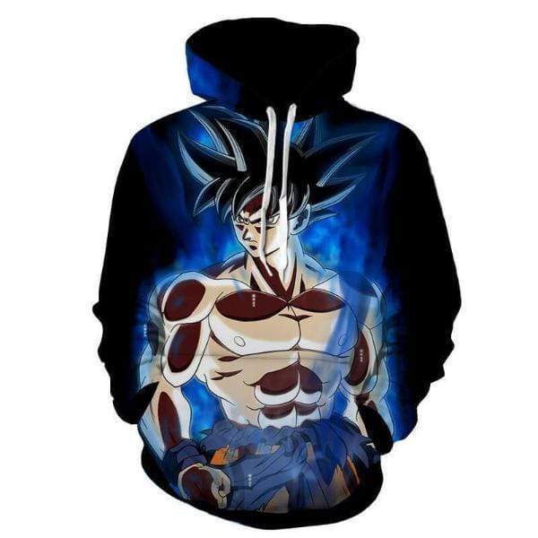 DBZ Hoodies - Goku Limit Break Hoodie Jacket Dragon Ball Z Merch Hoodie