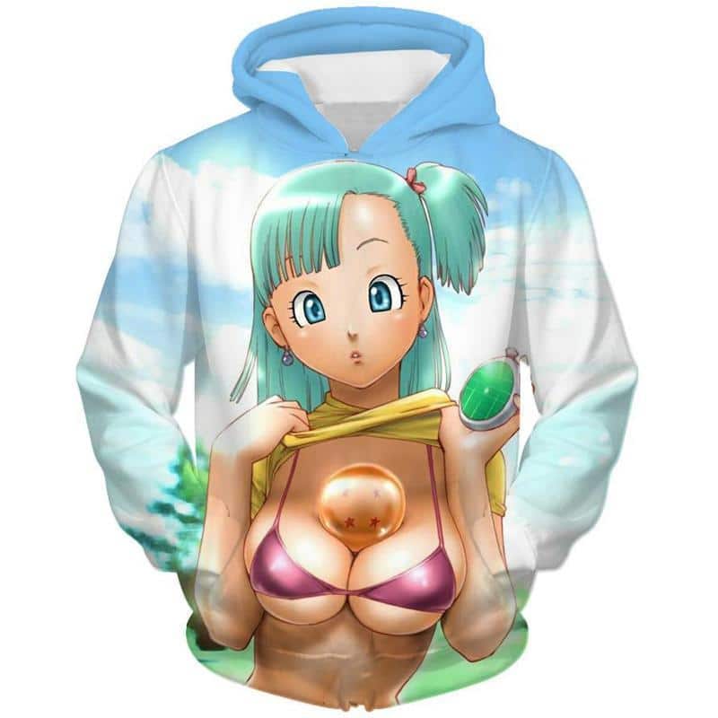 Dragon Ball Bulma Hoodie -  Bulma And Dragon Ball Hoodie