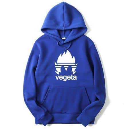 Dragon Ball Hoodie - Vegeta Brand Logo (Various Colors) Pullover Hoodie