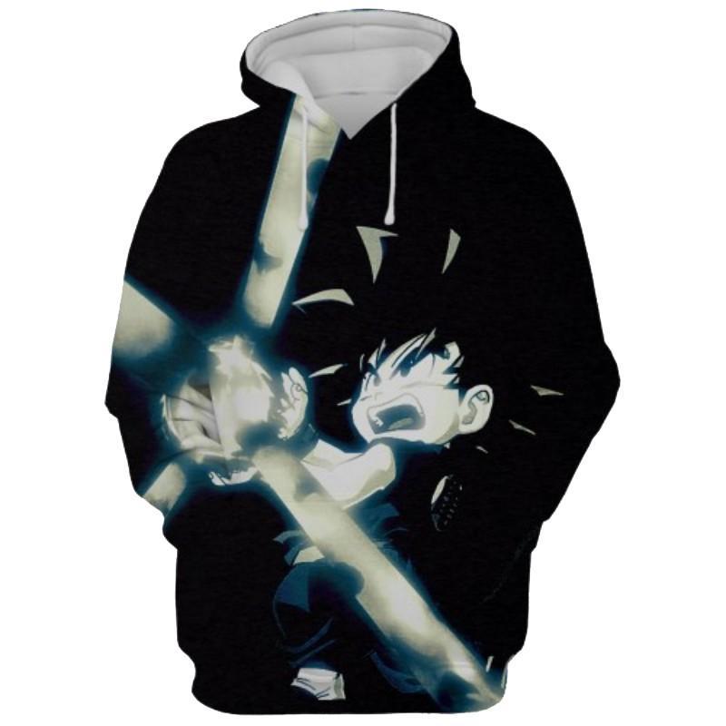 Dragon Ball Son Goku Kamehameha Wave 3D Hoodie - Dragon Ball Hoodie  Jacket