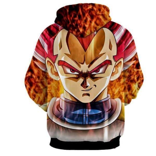 Dragon Ball Super Anime Art Goku Super Saiyan God Cool Graphic Hoodie