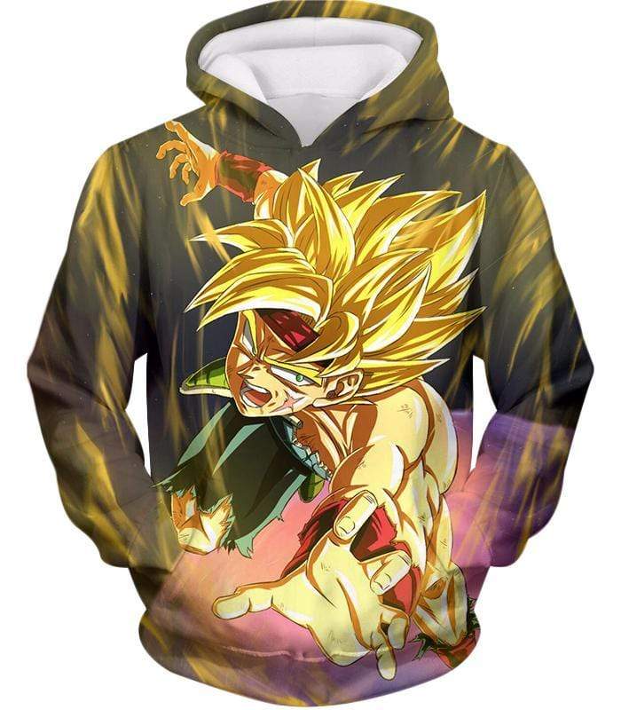 Dragon Ball Super Bardock The Super Saiyan Anime Black Hoodie - Hoodie