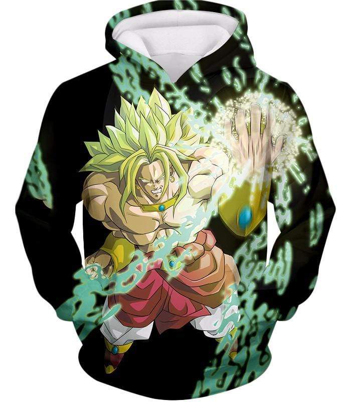 Dragon Ball Super Broly The Legendary Super Saiyan Action Black Hoodie