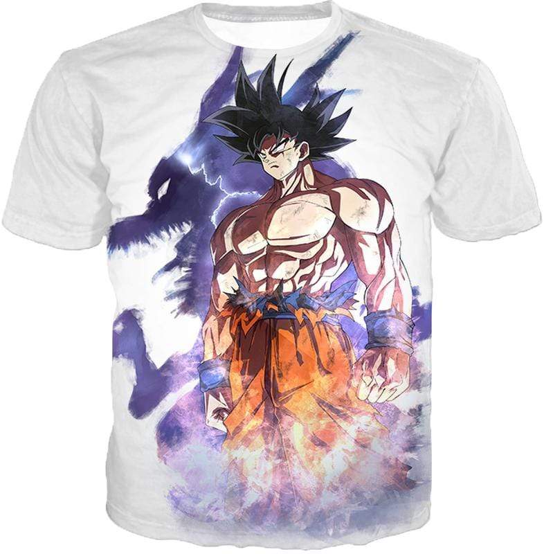 Dragon Ball Super Dragon Ball Favourite Hero Goku White Hoodie - Dragon Ball Super Hoodie - T-Shirt