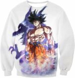 Dragon Ball Super Dragon Ball Favourite Hero Goku White Hoodie - Dragon Ball Super Hoodie - Sweatshirt