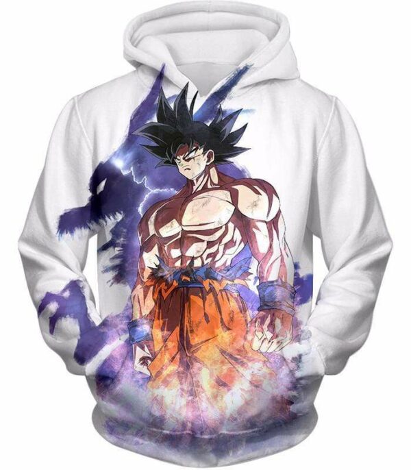 Dragon Ball Super Dragon Ball Favourite Hero Goku White Hoodie - Dragon Ball Super Hoodie - Hoodie