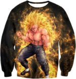 Dragon Ball Super Incredible Warrior Goku Super Saiyan 3 Cool Black Hoodie - Sweatshirt