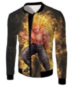 Dragon Ball Super Incredible Warrior Goku Super Saiyan 3 Cool Black Hoodie - Jacket