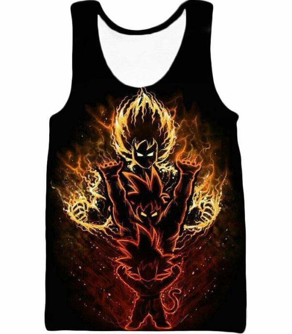 Dragon Ball Z Hoodie - Kid Goku Evolution Hoodie - Tank Top