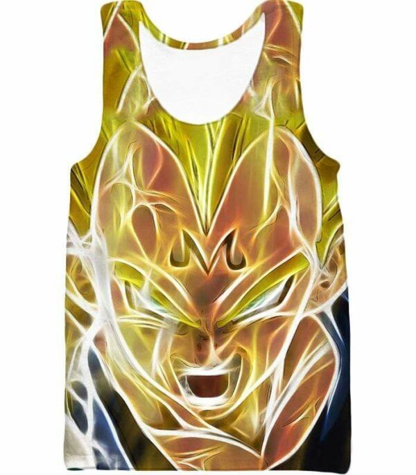 Dragon Ball Z Hoodie - Majin Vegeta Super Saiyan Hoodie - Tank Top