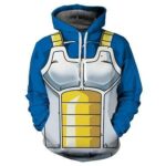 Dragon Ball Z Hoodie - Vegeta Armor Pullover Hoodie