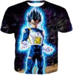 Dragon Ball Z Zip Up Hoodie - Ultra Instincts Vegeta Hoodie - T-Shirt