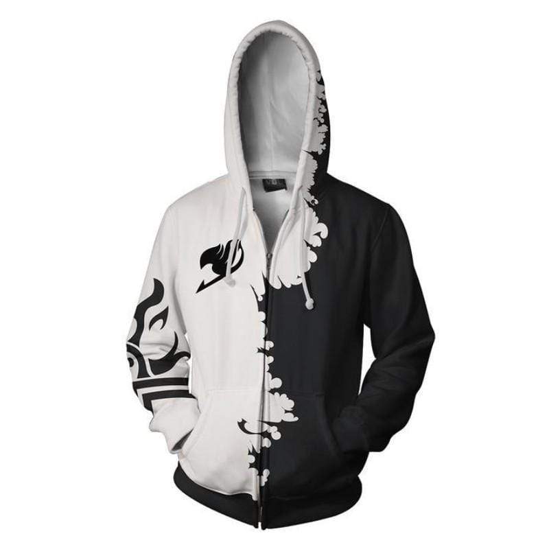 Fairy Tail Anime Hoodie - Gray Fullbuster Zip Up Hoodie Jacket