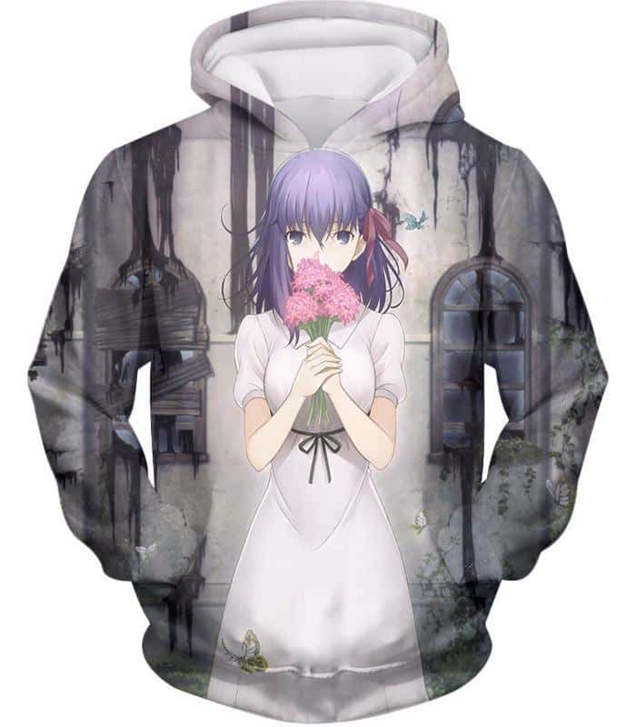 Fate Stay Night Beautiful Sakura Matou Fate Stay Night Hoodie