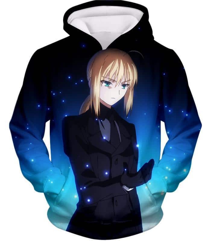 Fate Stay Night Fate Stay Night Saber Suit Altria Pendragon Hoodie - Hoodie