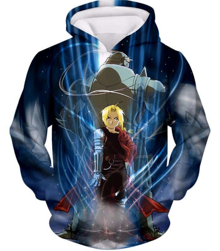 Fullmetal Alchemist Brothers Together Edward X Alphonse Ultimate Anime Action Hoodie - Hoodie