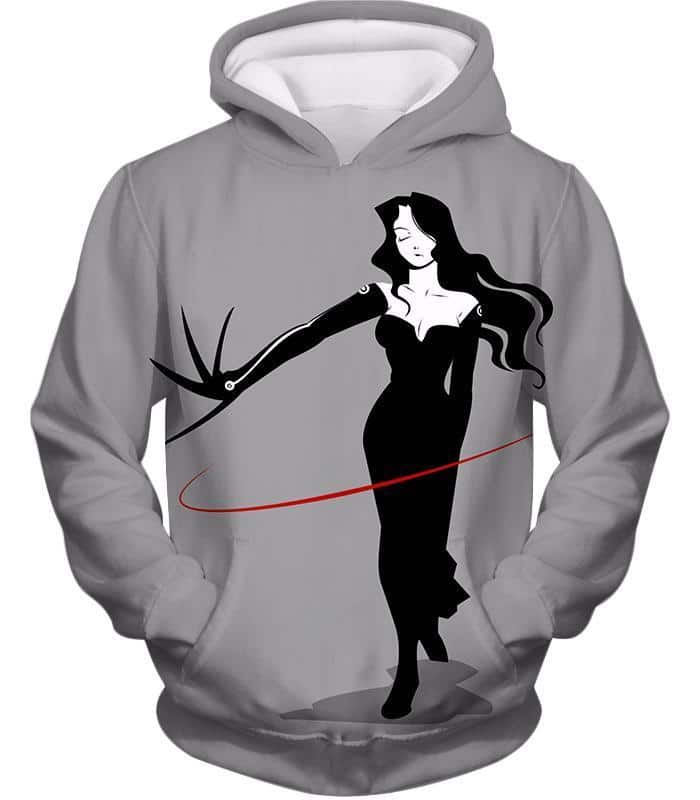 Fullmetal Alchemist Deadly Homunculi Lust Cool Fullmetal Alchemist Anime Grey Hoodie - Hoodie