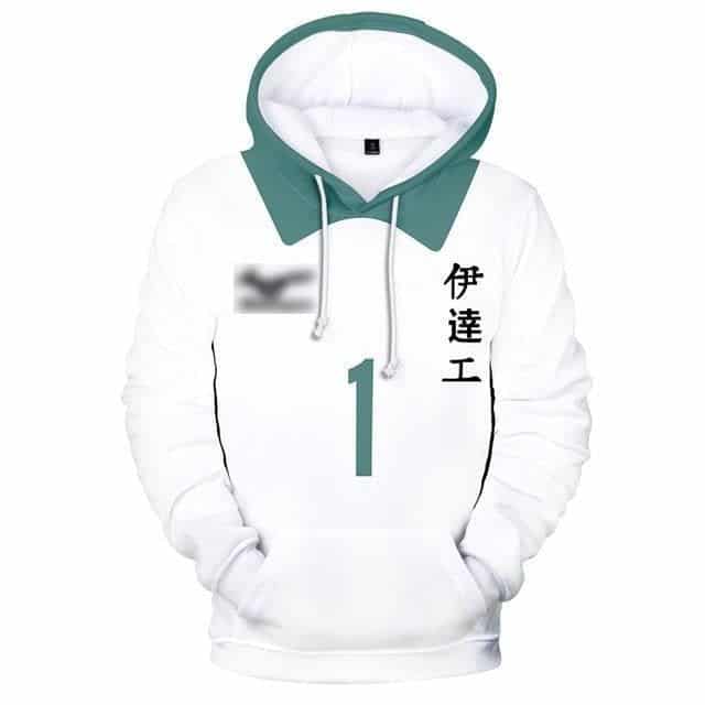 Haikyuu Hoodie Aone Takanobu