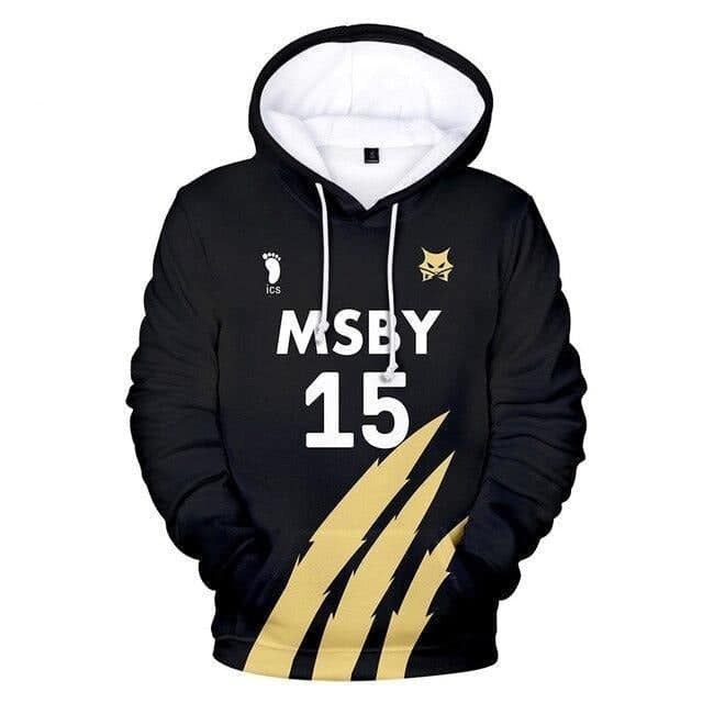 Haikyuu Hoodie Kiyoomi Sakusa MSBY