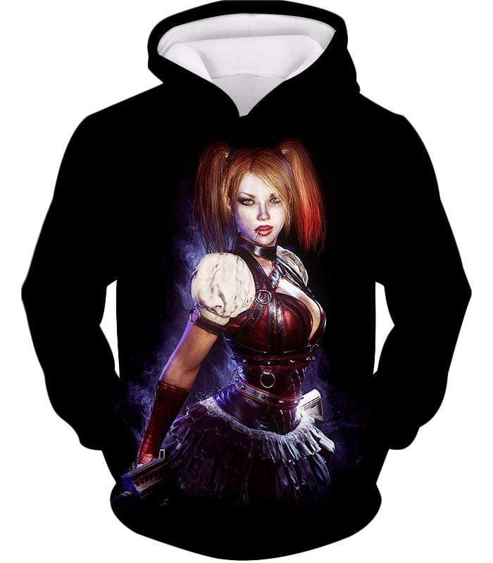 Harley Quinn Fan Art HD Black ] Hoodie