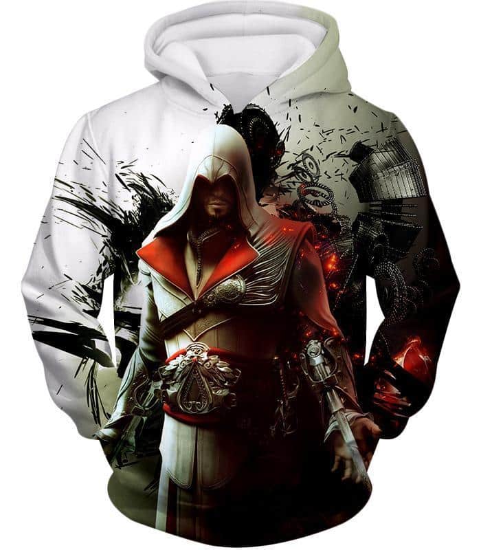 Assassin Ezio Firenze Super Cool Graphic Promo Hoodie