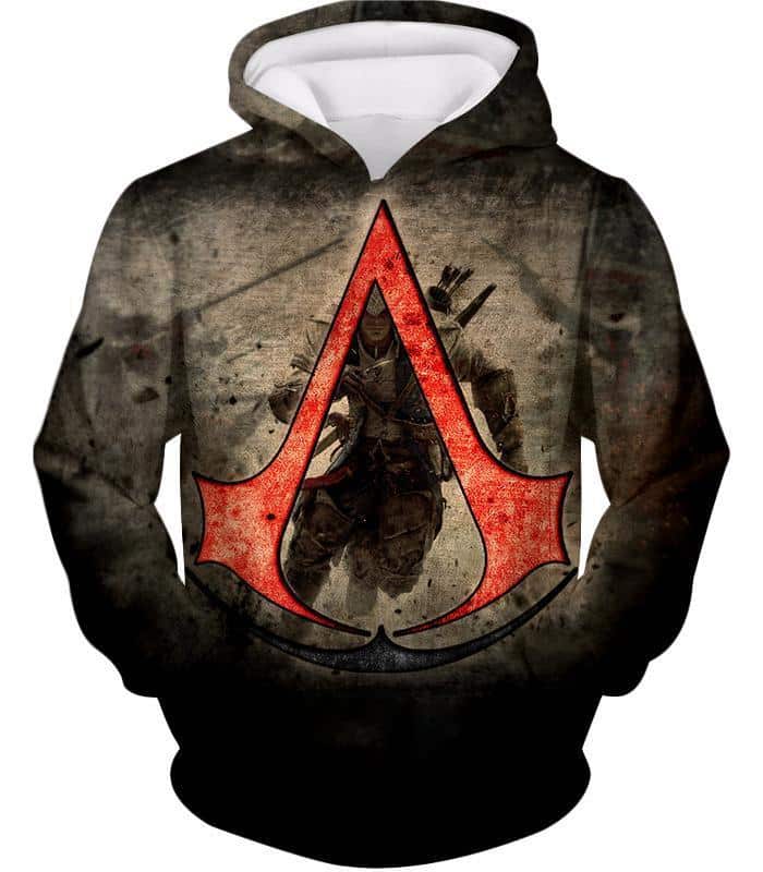 Assassin's Creed III Logo Promo Graphic Hoodie