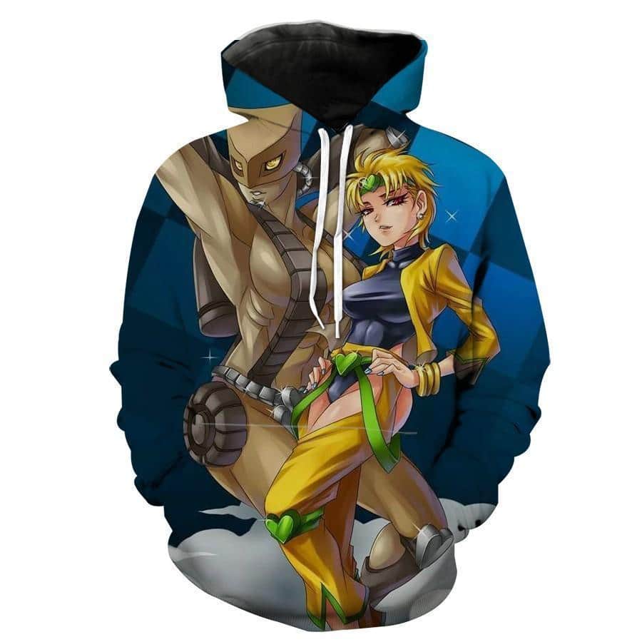 Female Dio Hoodie - JoJo Gender Bender Dio Hoodie