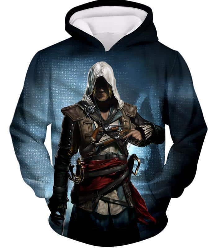 Incredible Hero Edward James Assassin's Creed Black Flag Promo Hoodie - Hoodie