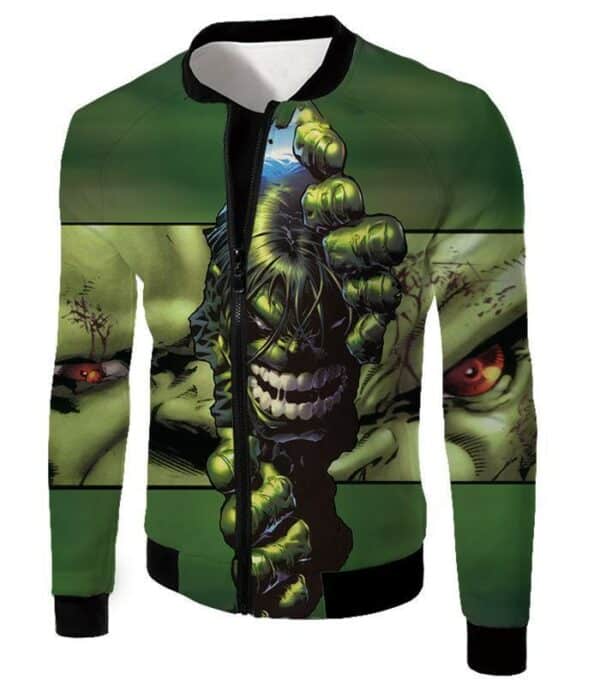The Green Monster Hulk Hoodie - Jacket