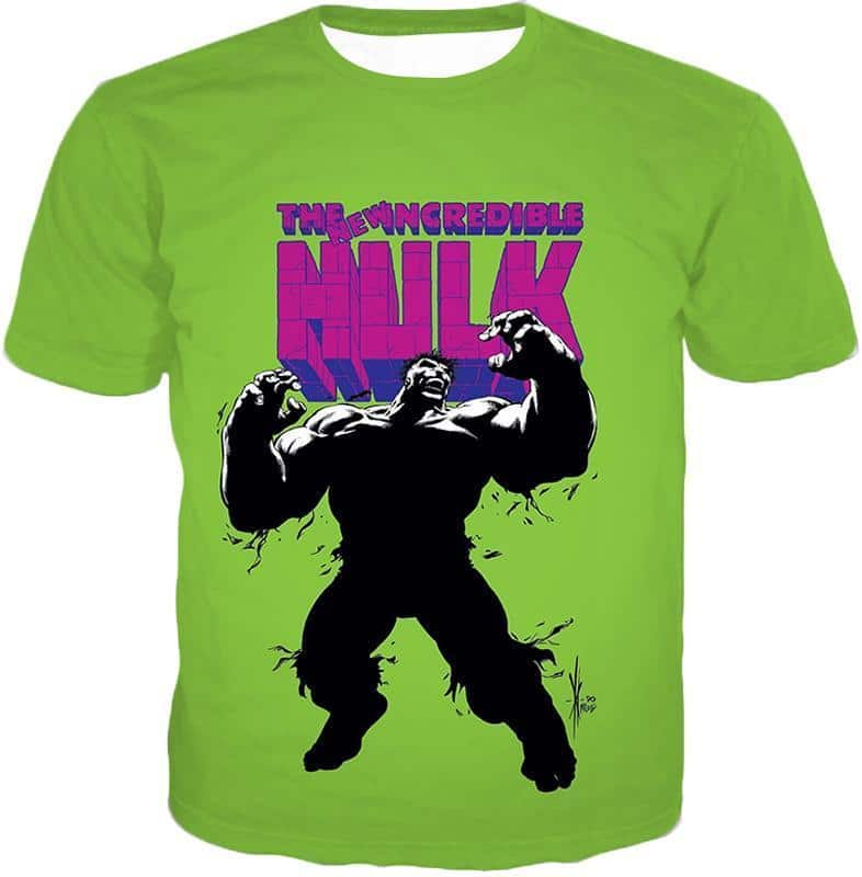 The New Incredible Hulk Promo Green Hoodie - T-Shirt