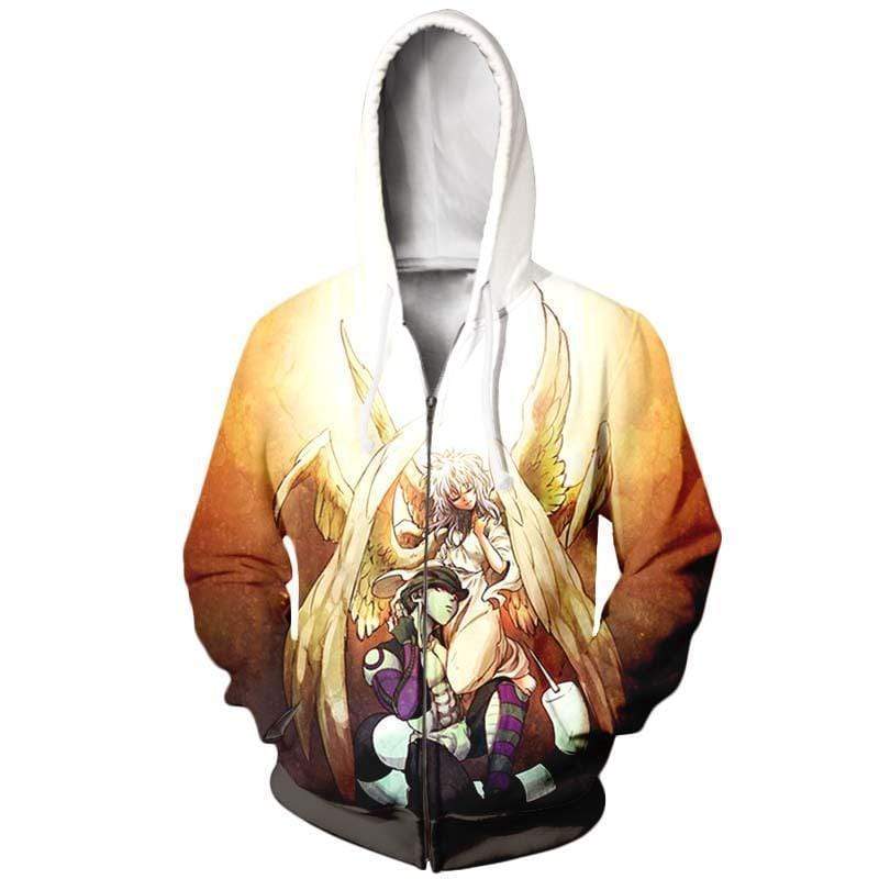 Hunter X Hunter Hoodie - Angel Zip Up Hoodie Jacket