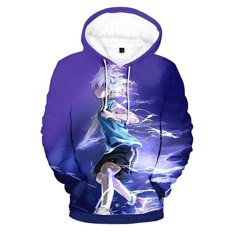 Zoldyck Purple Hunter X Hunter Hoodie - Killua 3D Hoodie