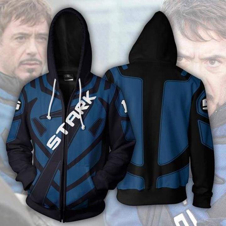 Iron Man Hoodie - Tony Stark Jacket