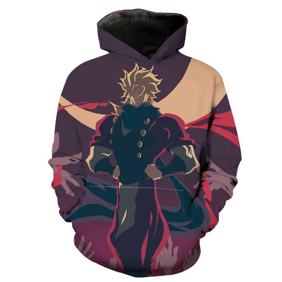 Dio Za Warudo Hoodie - JoJo's Bizarre Adventure Stardust Clothing