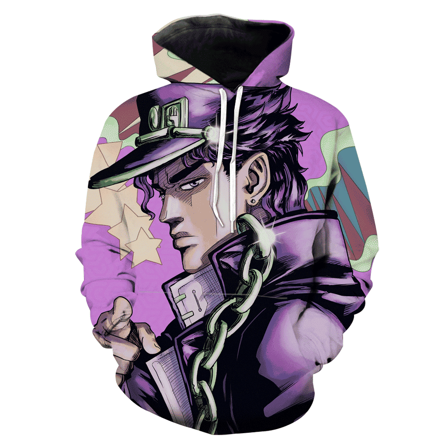 JoJo Jotaro Hoodie - JoJo's Bizarre Adventure Hoodie