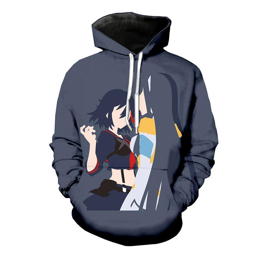 Kill La Kill Hoodie Featuring Pop Ryuko And Satsuki Hoodie