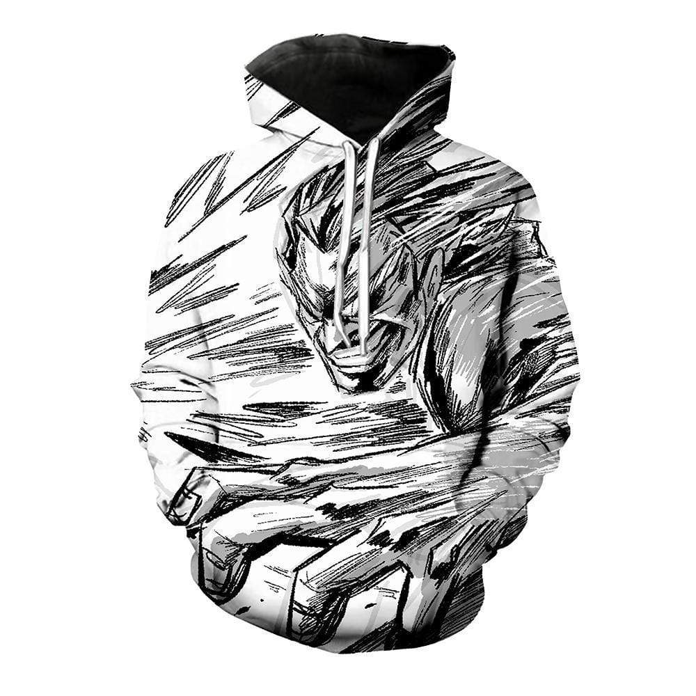 My Hero Academia Hoodie - All MIght Attack Hoodie