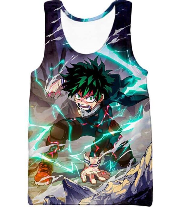 My Hero Academia Hoodie Hero Izuki Midoriya Aka Deku Hoodie - Tank Top