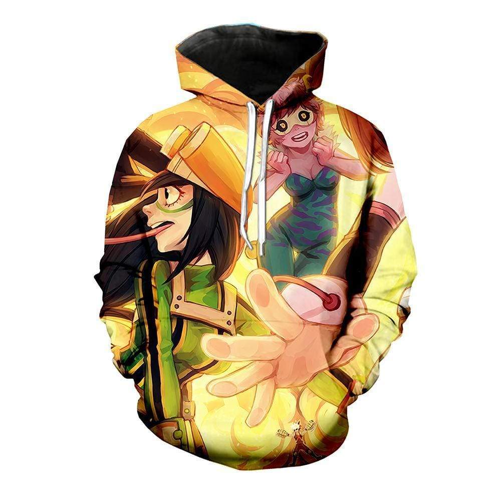 My Hero Academia Hoodie - Mina, Ochako, Tsuyu And Momo Hoodie